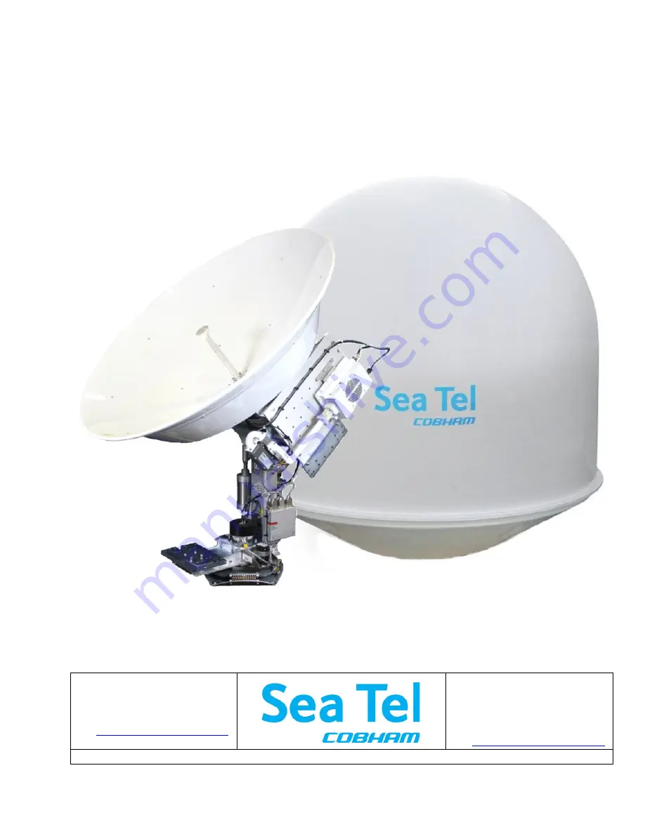 Sea Tel 5012-91 Скачать руководство пользователя страница 1