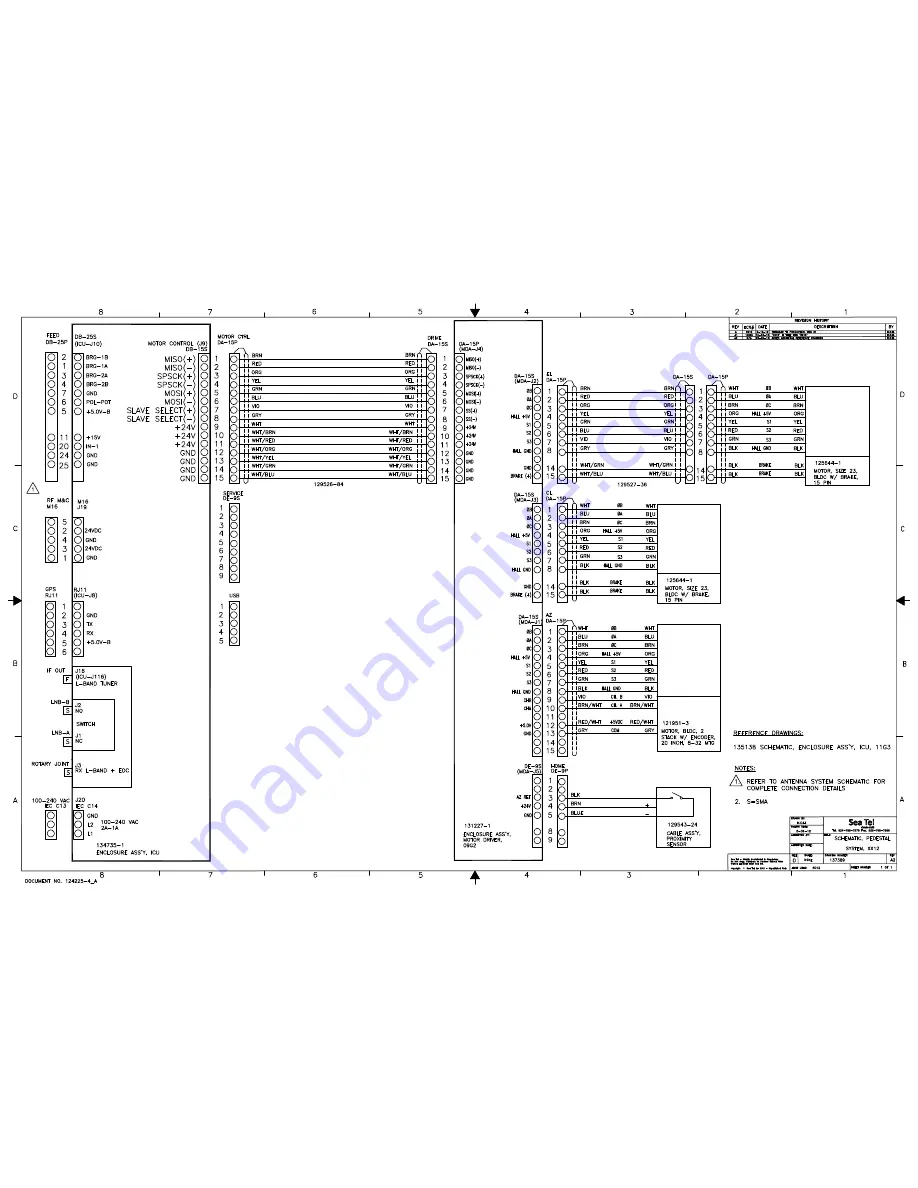 Sea Tel 5012-91 Installation Manual Download Page 119