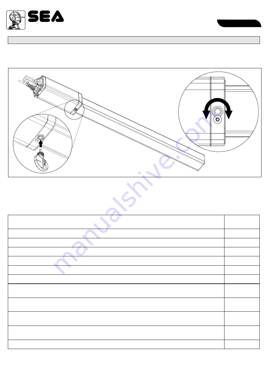 SEA MARK TANK E 270 Installation Manual And Security Information Download Page 13