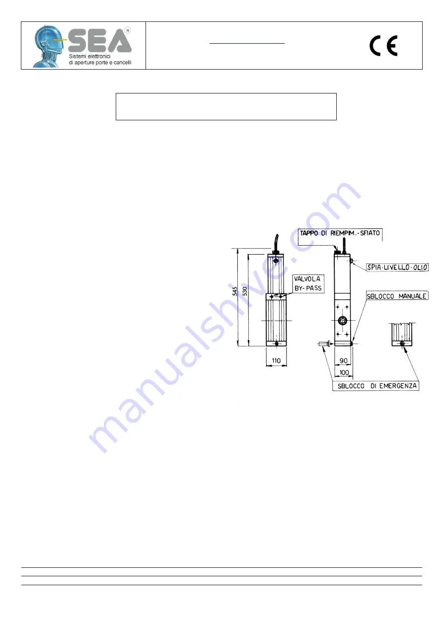 SEA SCUTI Installation Instructions Manual Download Page 1