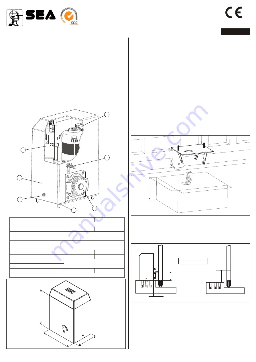 SEA TORG Fitting And Connection Instructions Download Page 1