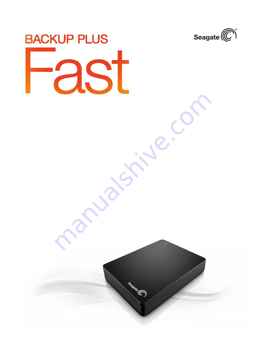 Seagate Backup Plus Fast Скачать руководство пользователя страница 1