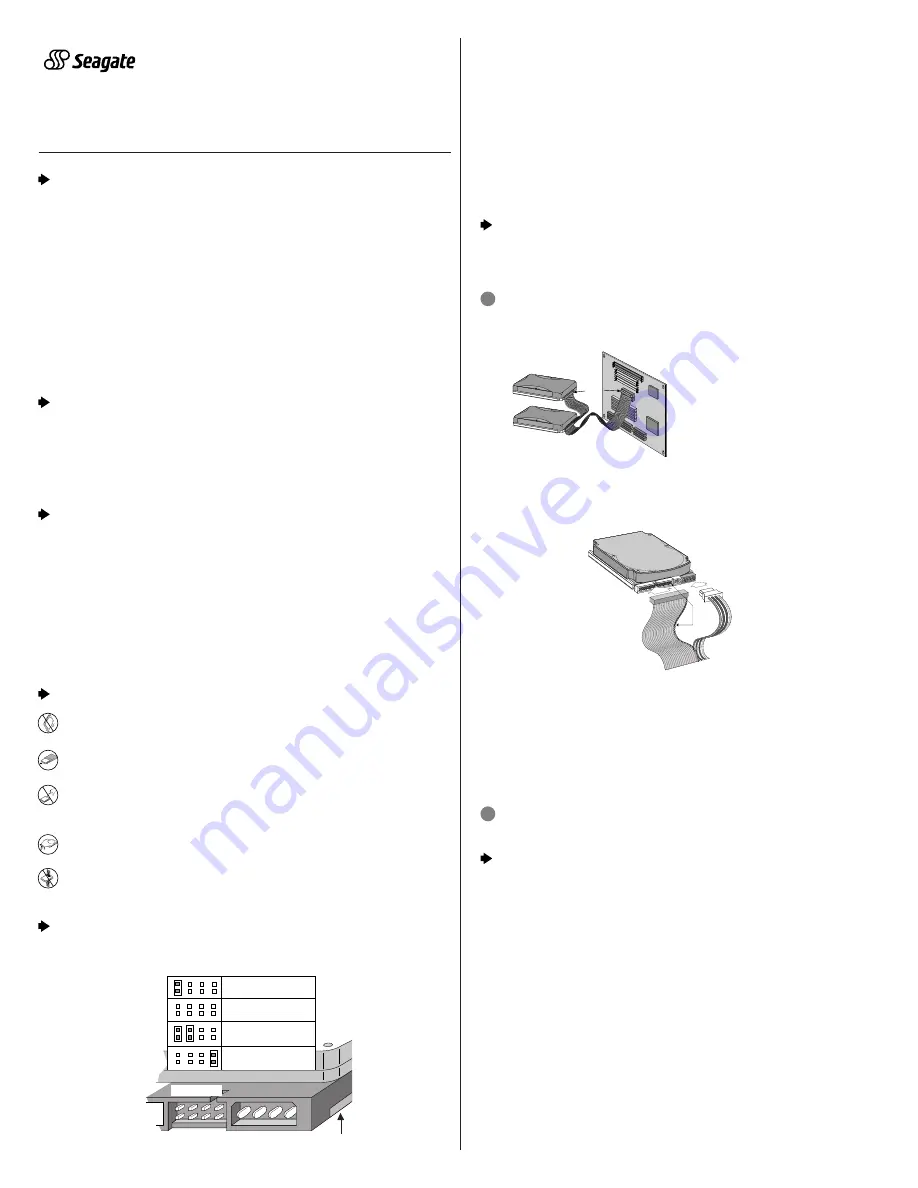 Seagate Barracuda ST310220A Скачать руководство пользователя страница 1