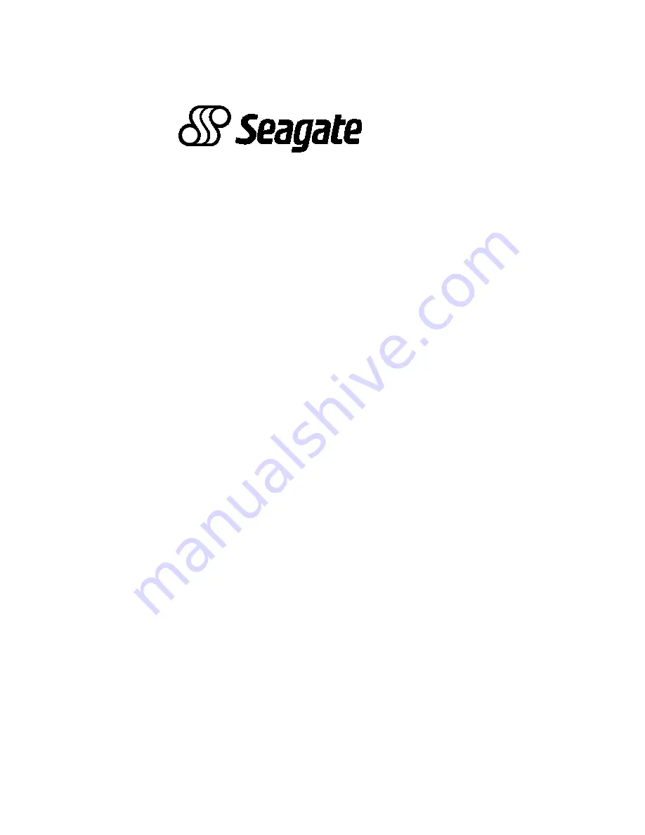 Seagate Cheetah 18LP FC Installation Manual Download Page 1