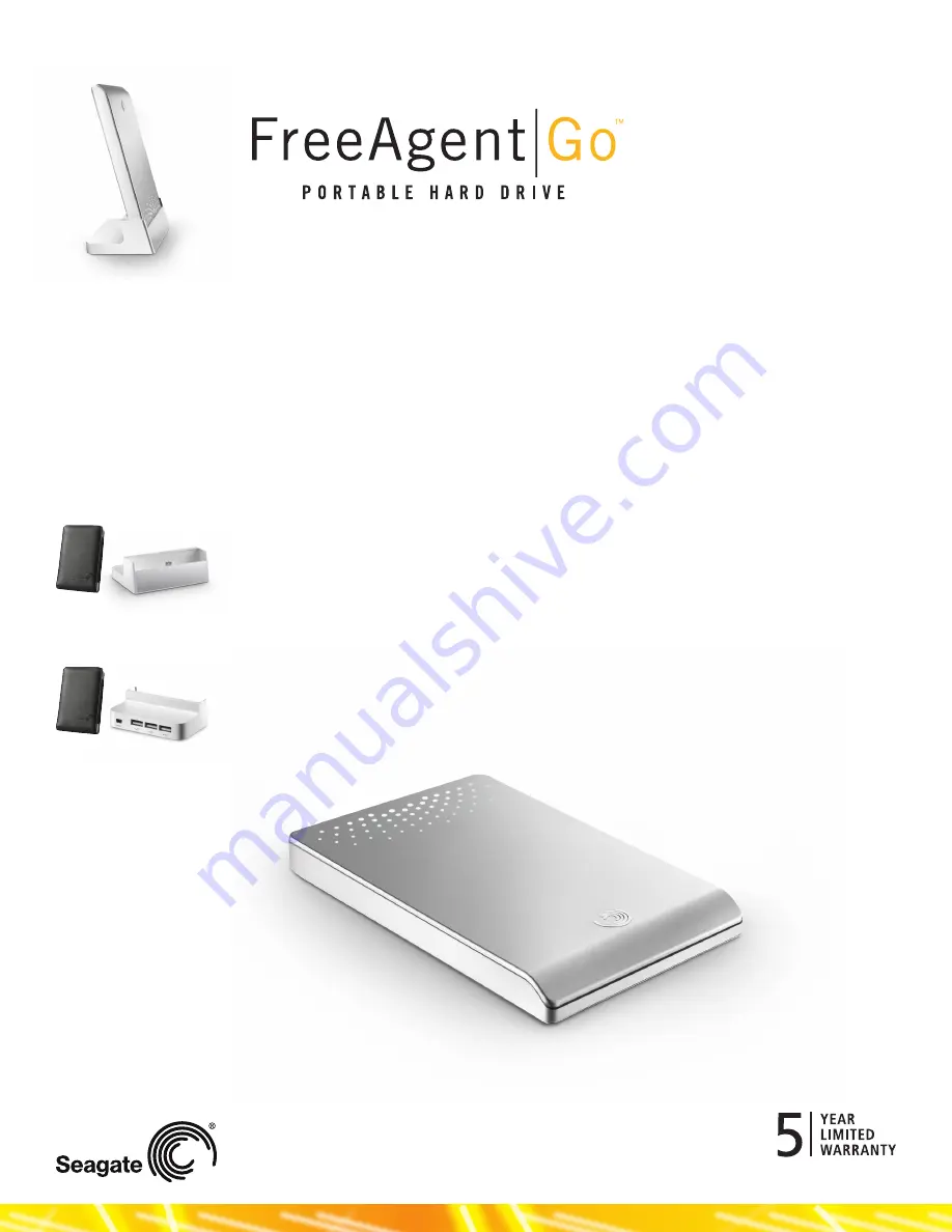 Seagate FreeAgent Go ST906403FAA2E1-RK Скачать руководство пользователя страница 1