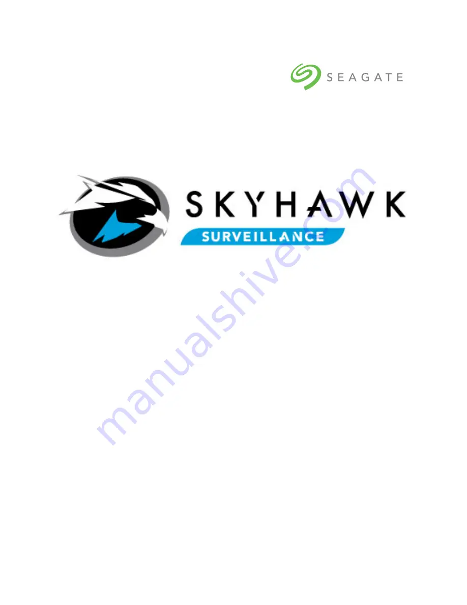 Seagate Skyhawk Surveillance 512E Скачать руководство пользователя страница 1