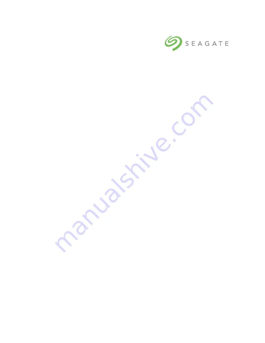 Seagate ST1000LM035 Product Manual Download Page 1