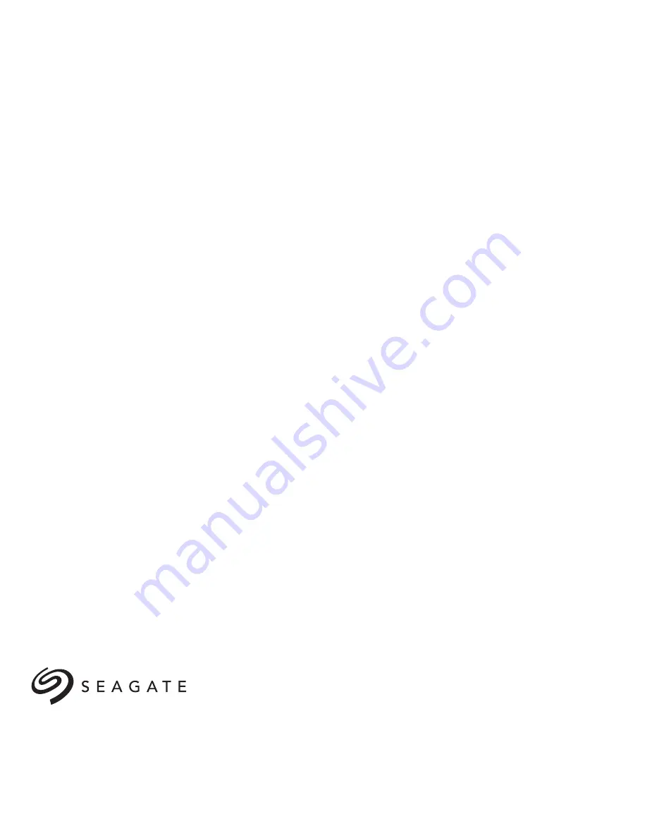 Seagate ST1000NM0008 Product Manual Download Page 33