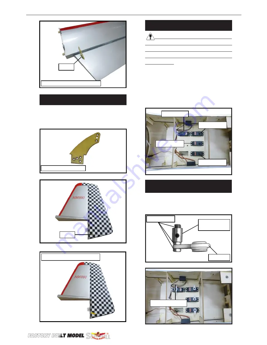 Seagull Models VAN'S RV- 8 Instruction Manual Download Page 7