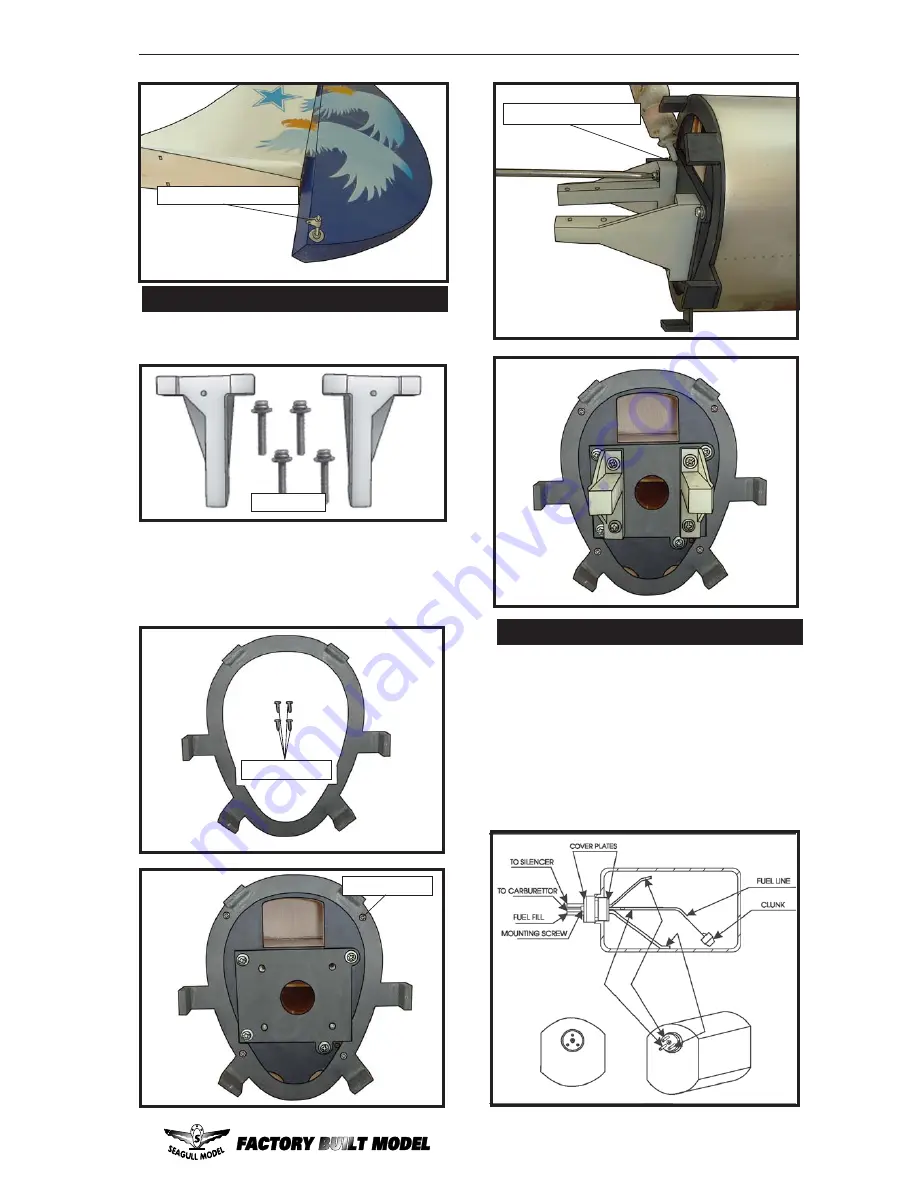 Seagull Models YAK 52 Assembly Manual Download Page 9