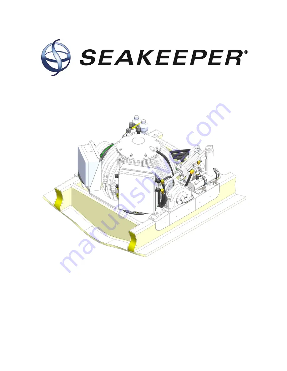 Seakeeper 8000 GYRO Скачать руководство пользователя страница 1