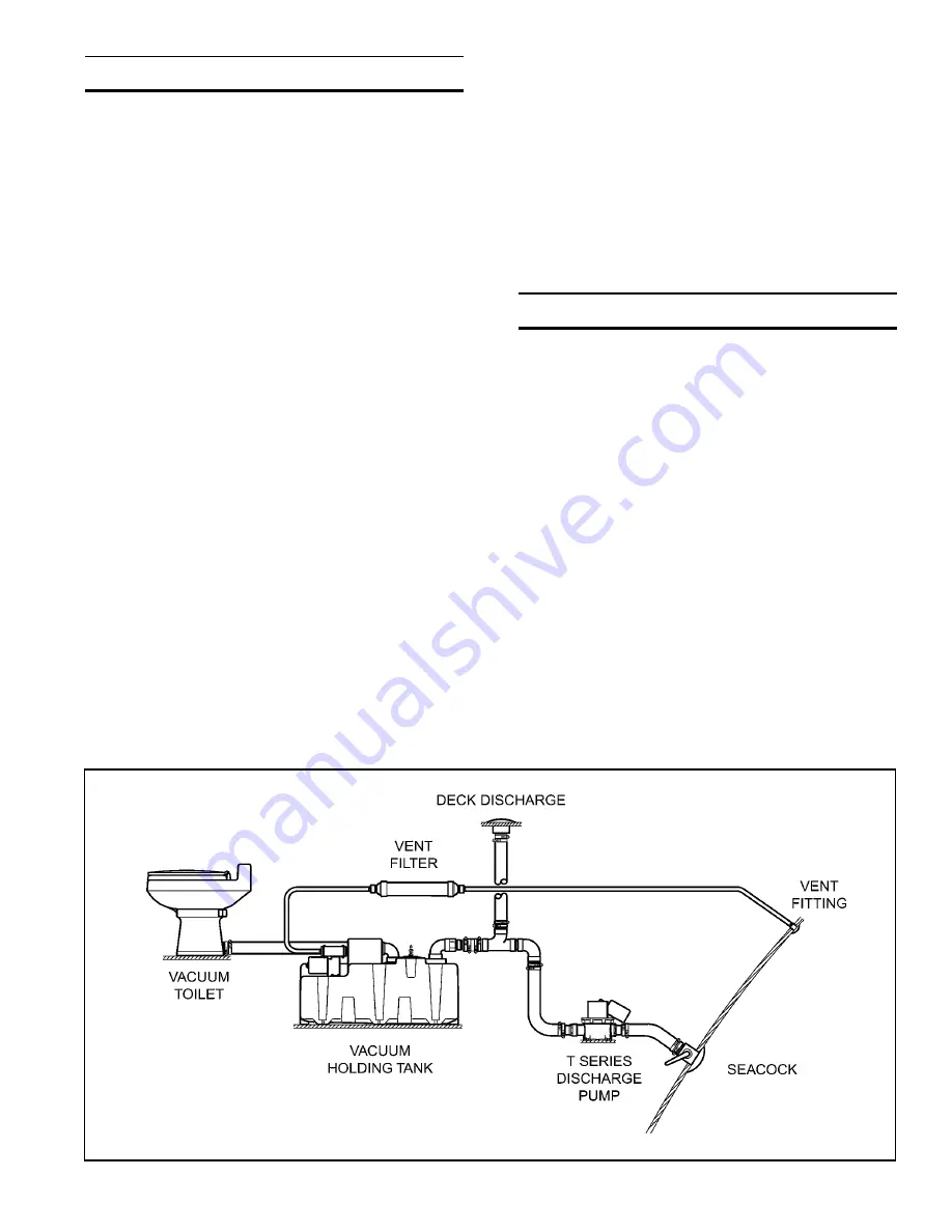 SeaLand VACUUM HOLDING TANK Скачать руководство пользователя страница 3