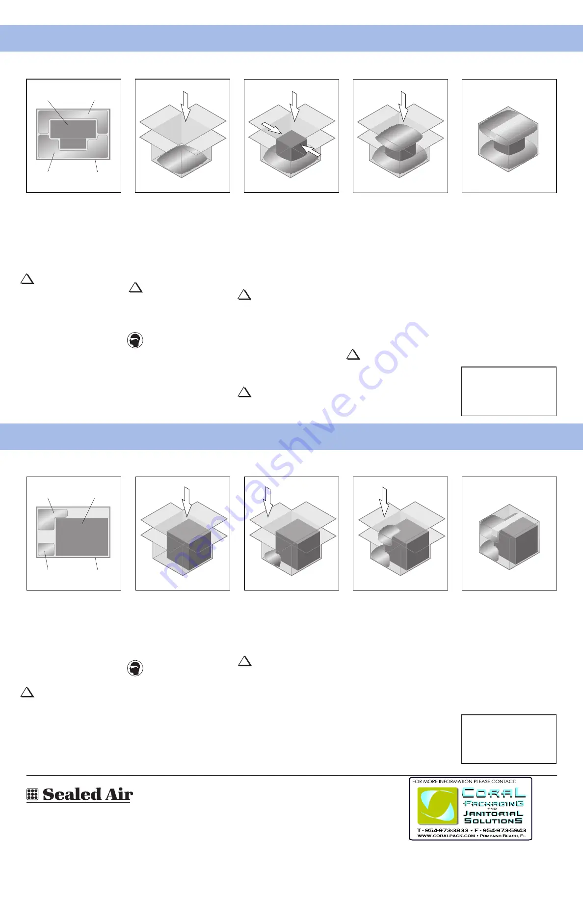 Sealed Air Instapak Quick RT User Manual Download Page 2