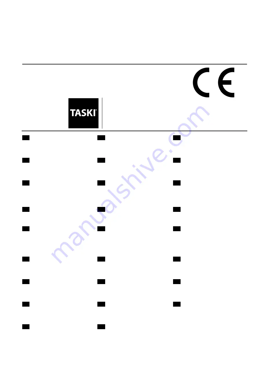 Sealed Air TASKI Swingo 150B Manual Download Page 2