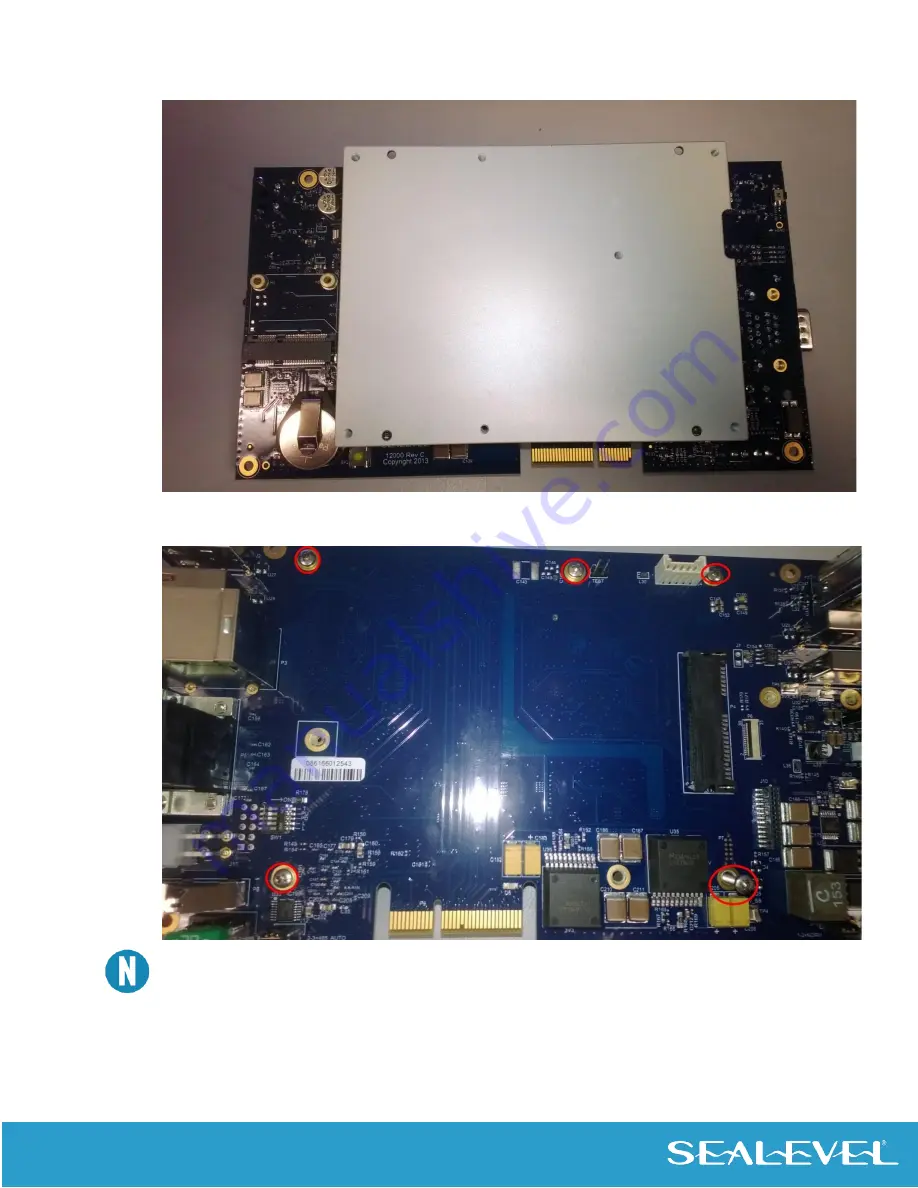 SeaLevel 12000 COM Express Carrier Board Скачать руководство пользователя страница 42