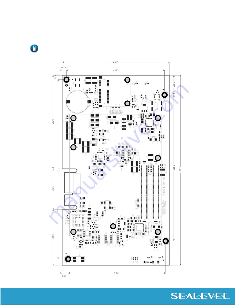 SeaLevel 12000 COM Express Carrier Board Скачать руководство пользователя страница 46