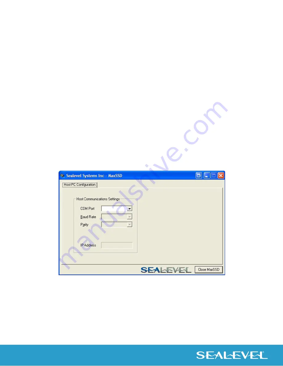 SeaLevel eI/O 110E User Manual Download Page 24