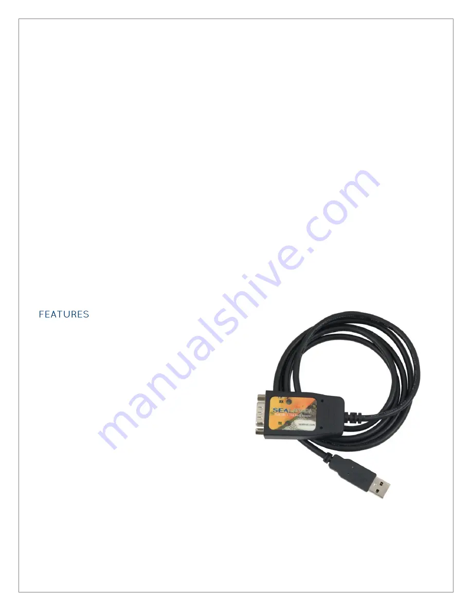 SeaLevel SeaLINK+485-DB9 2107 User Manual Download Page 5