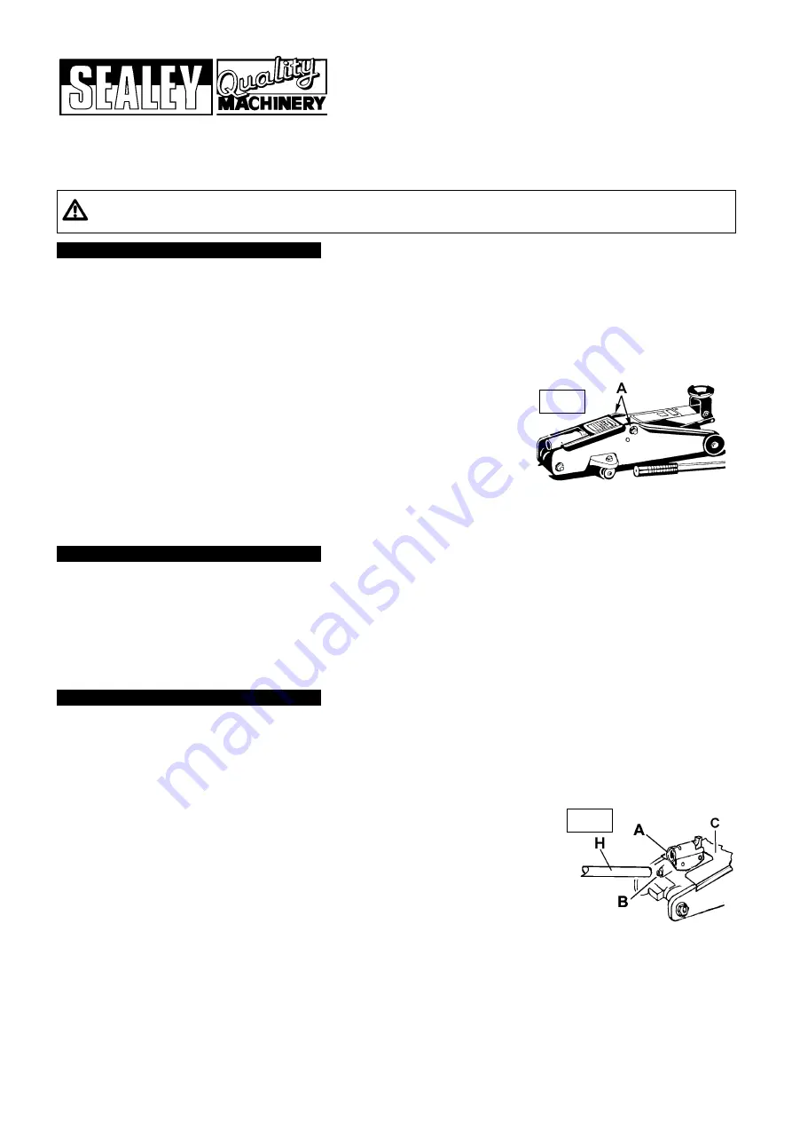 Sealey 1100CX Instructions Download Page 1