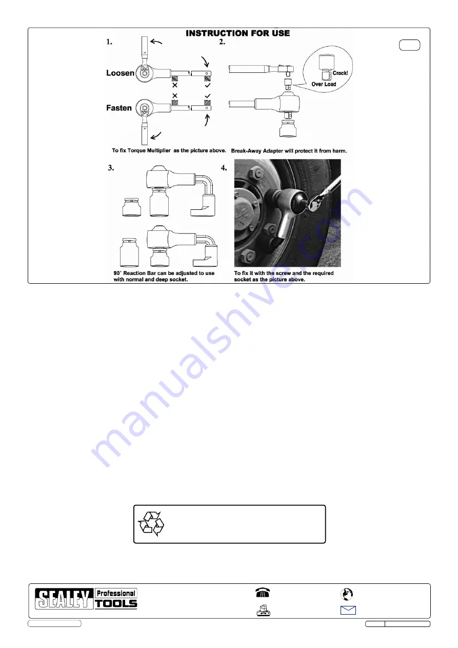 Sealey AK6291 Instructions Download Page 2