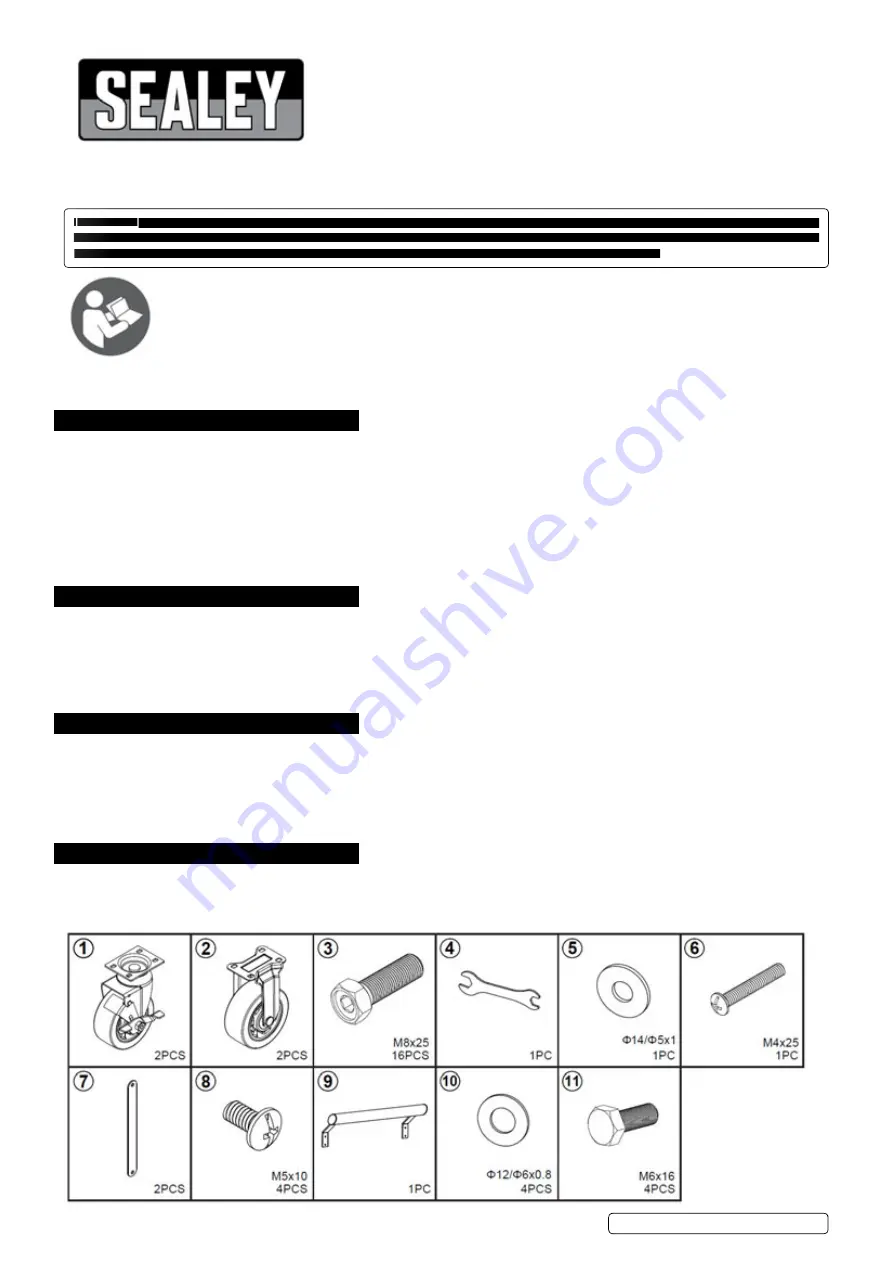 Sealey AP335M, AP335MB Instructions Download Page 1