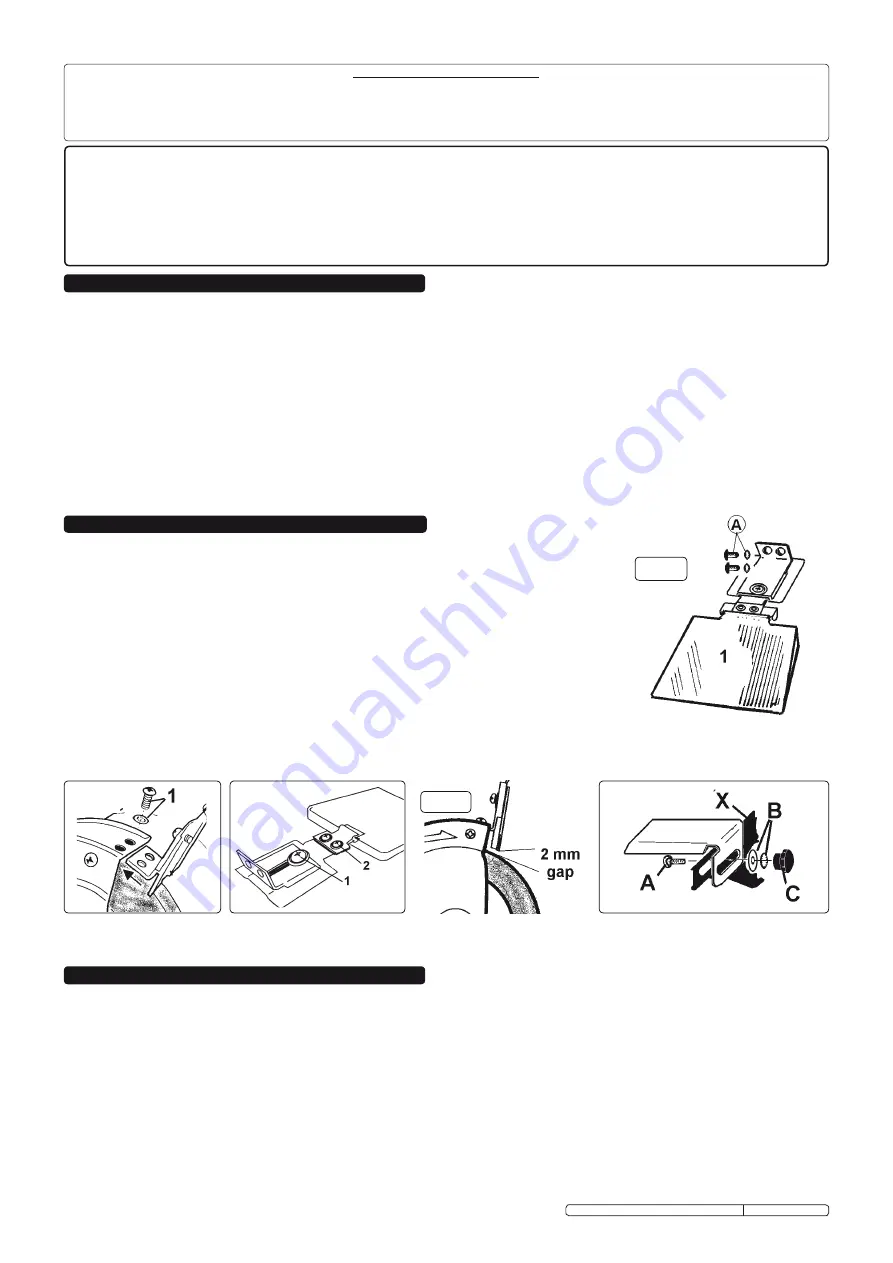 Sealey BG150XD/99 Instructions Download Page 2