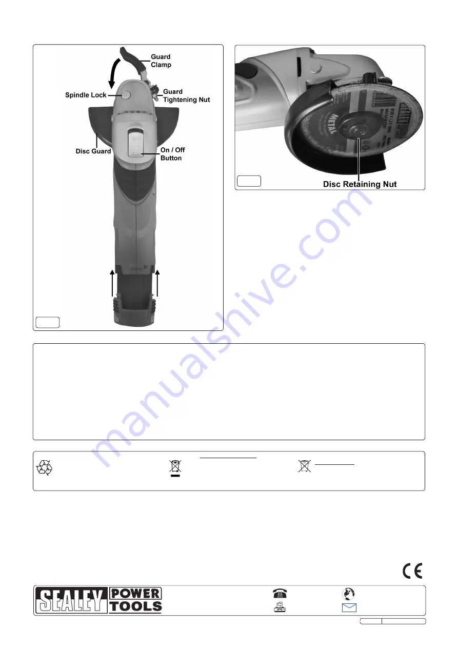 Sealey CP4004 Instructions Download Page 3