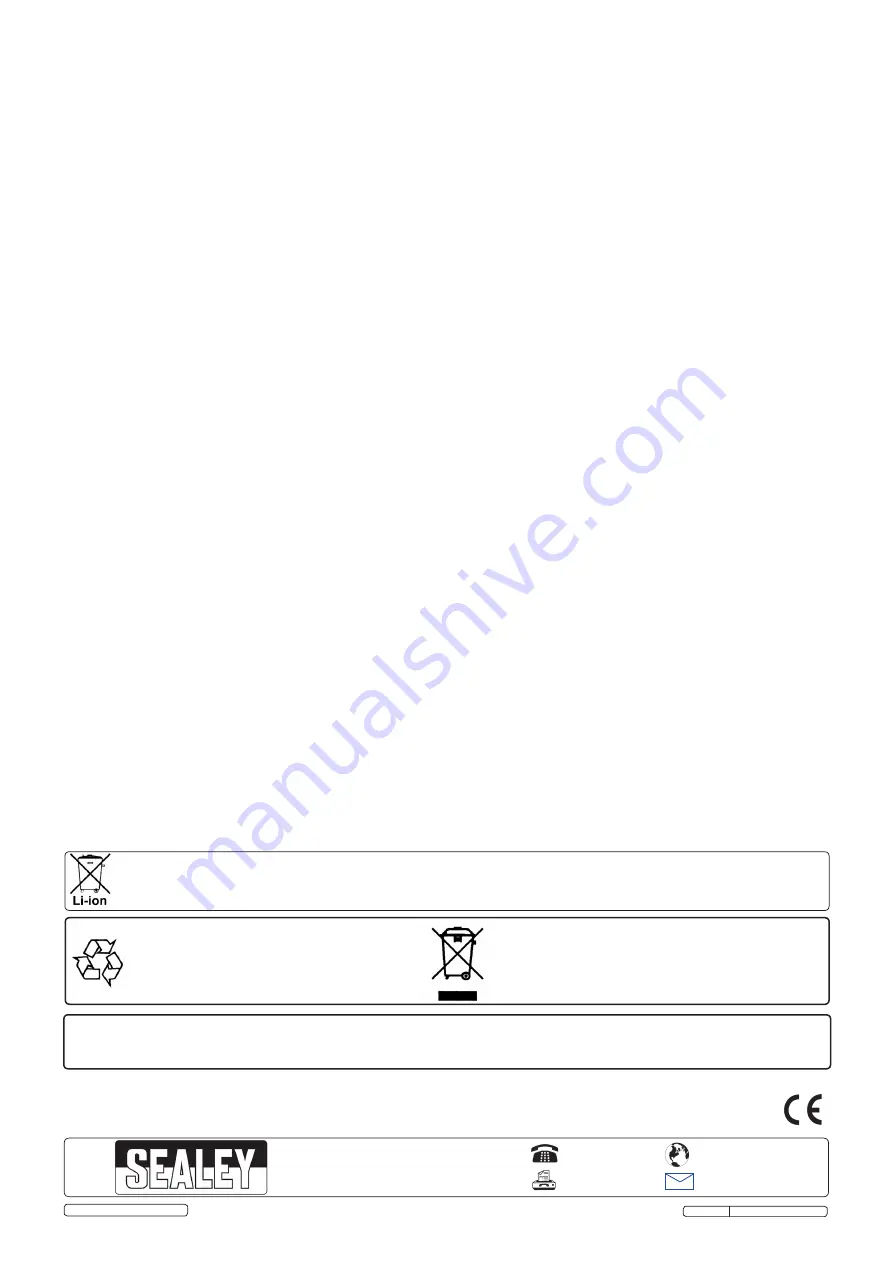 Sealey CP5418V Instructions Download Page 4