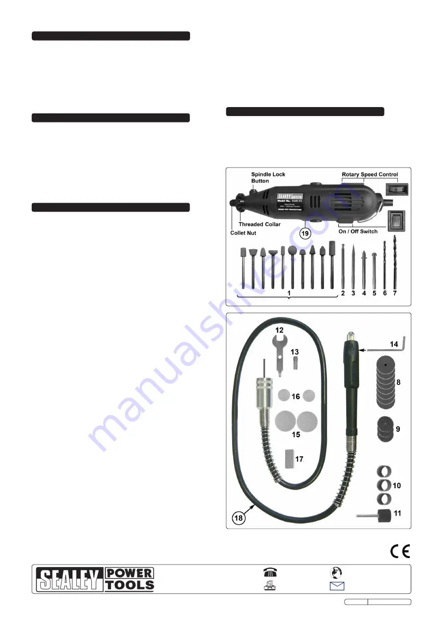 Sealey E540.V2 Instructions Download Page 2