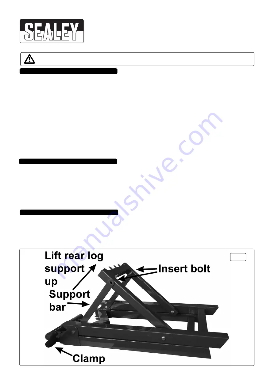 Sealey LSW-150 Instructions Download Page 1