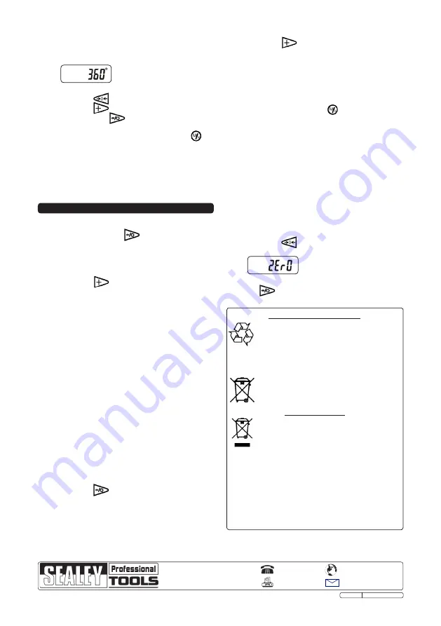 Sealey Professional TOOLS STW306 Instructions Download Page 3