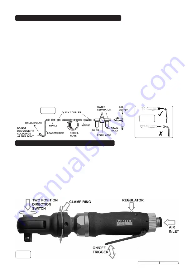 Sealey SA609.V2 Скачать руководство пользователя страница 2