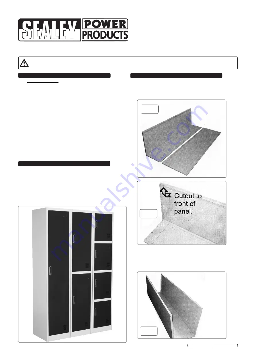 Sealey SL1D Instructions Download Page 1