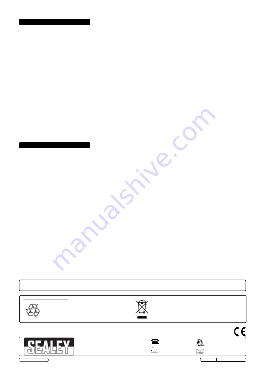 Sealey SM750.V2 Instructions Download Page 5