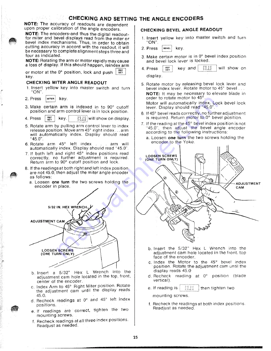 Sears 113.190600C Owner'S Manual Download Page 25