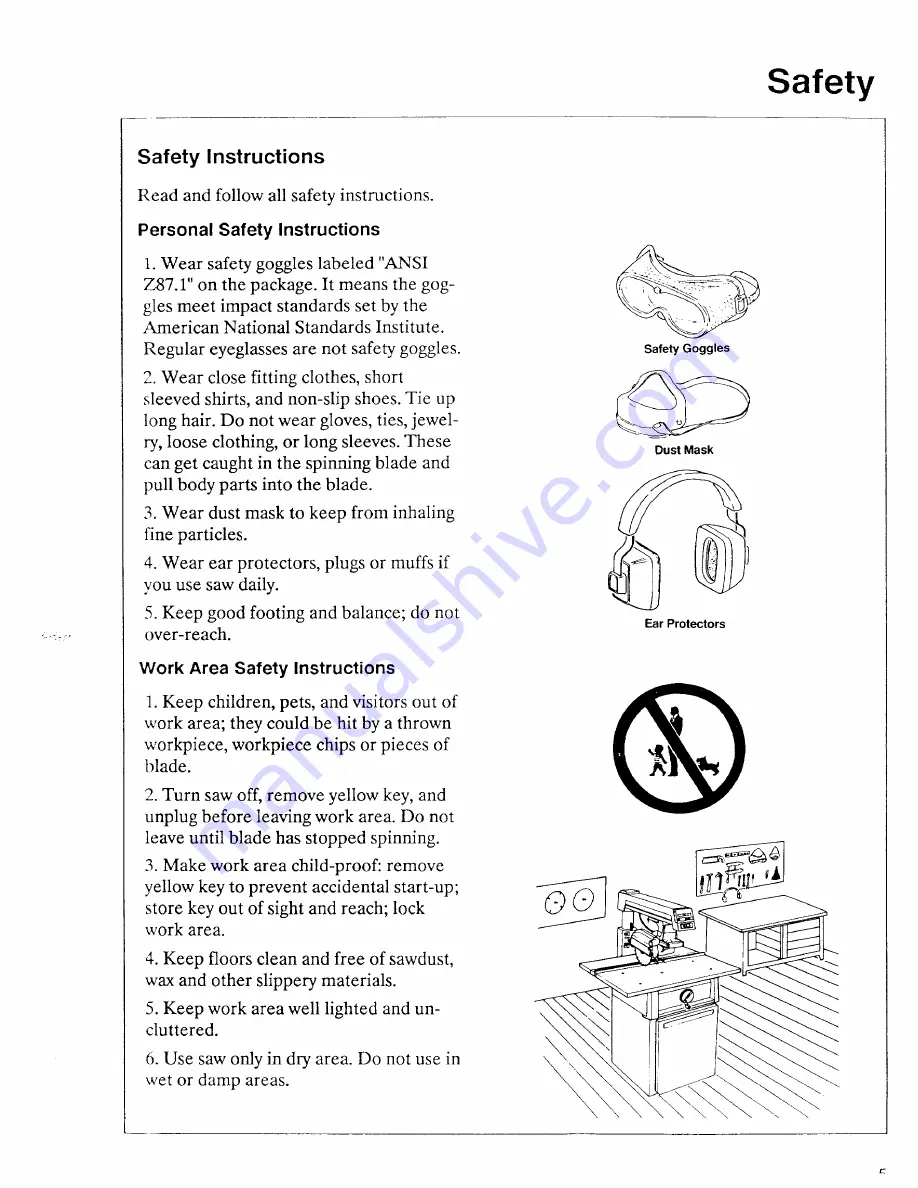 Sears 113.197111 Owner'S Manual Download Page 5