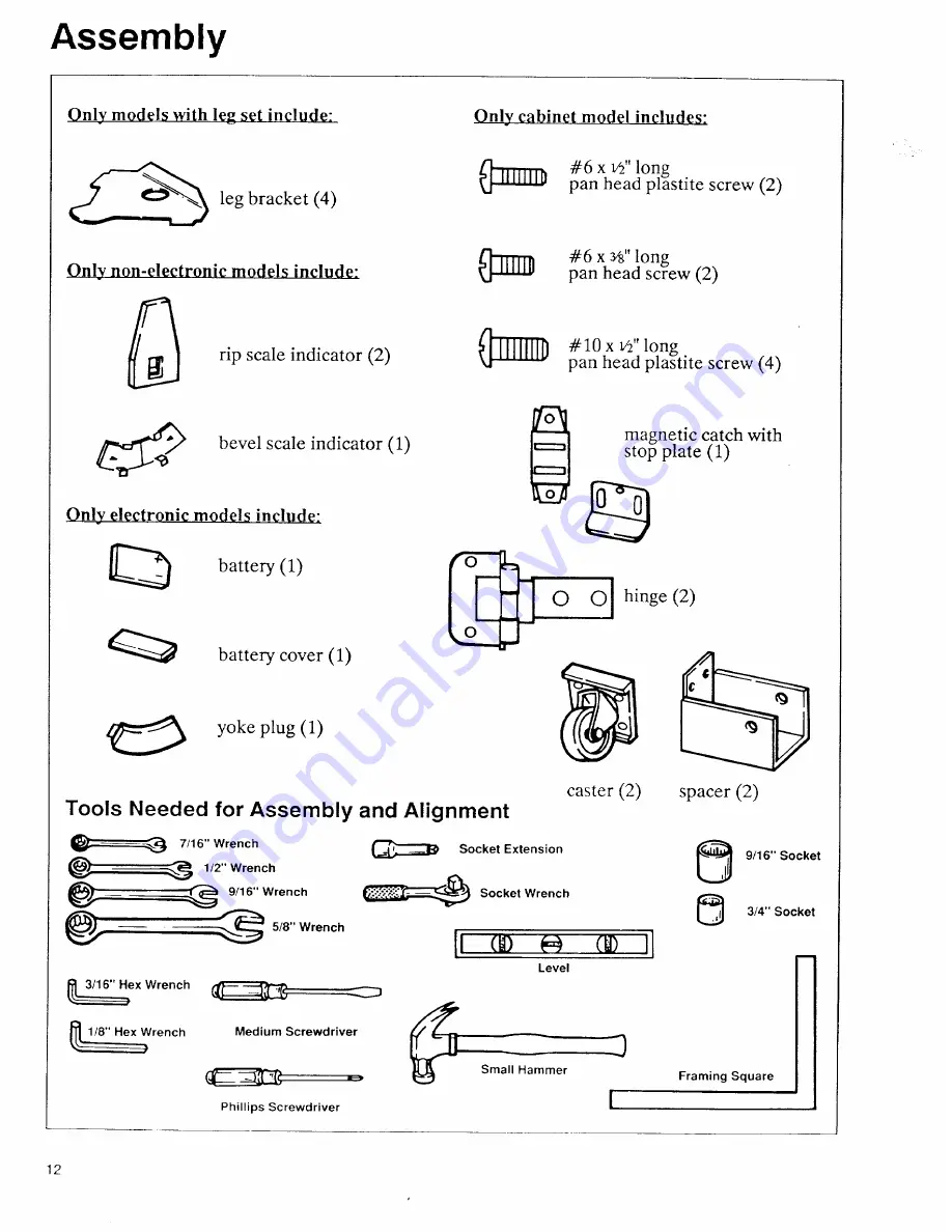 Sears 113.197111 Owner'S Manual Download Page 12