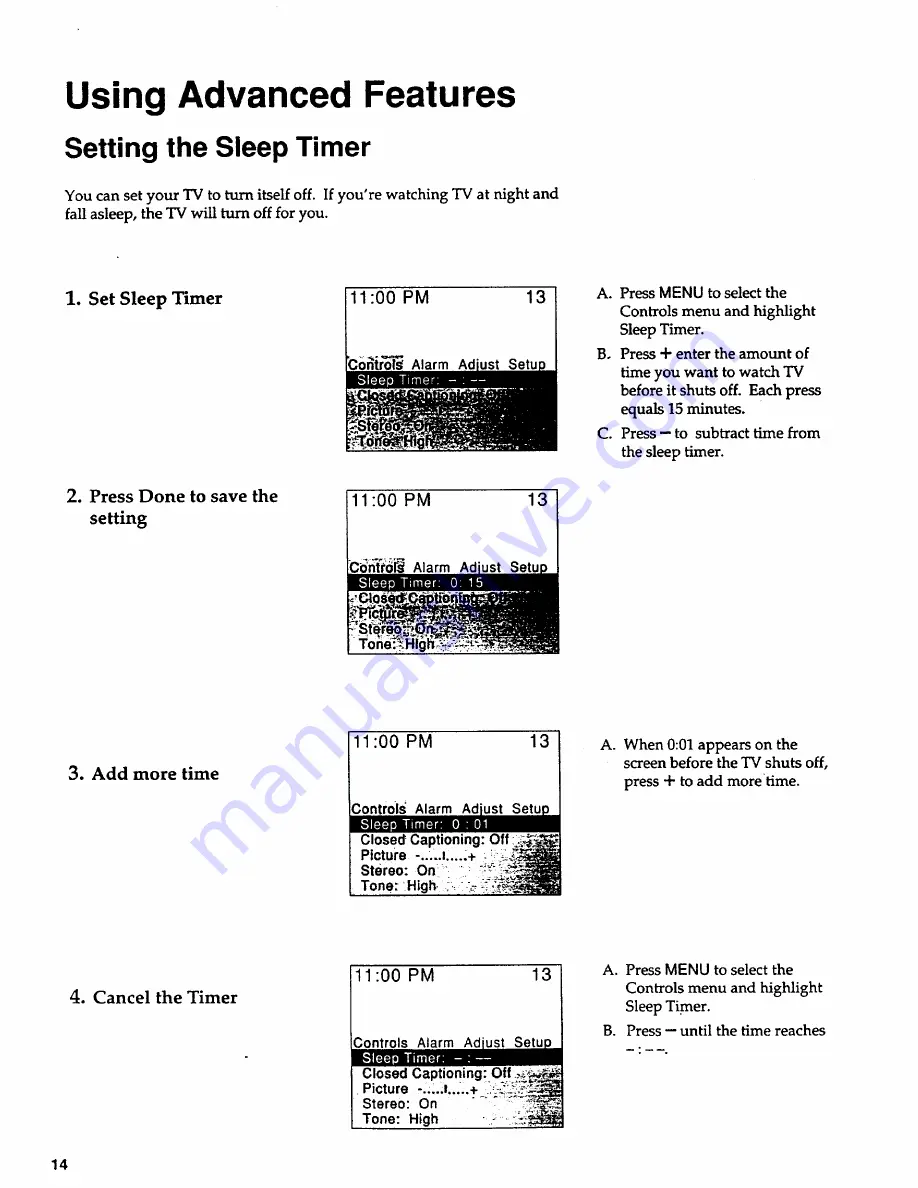 Sears 274.42418390 Series Owner'S Manual Download Page 16