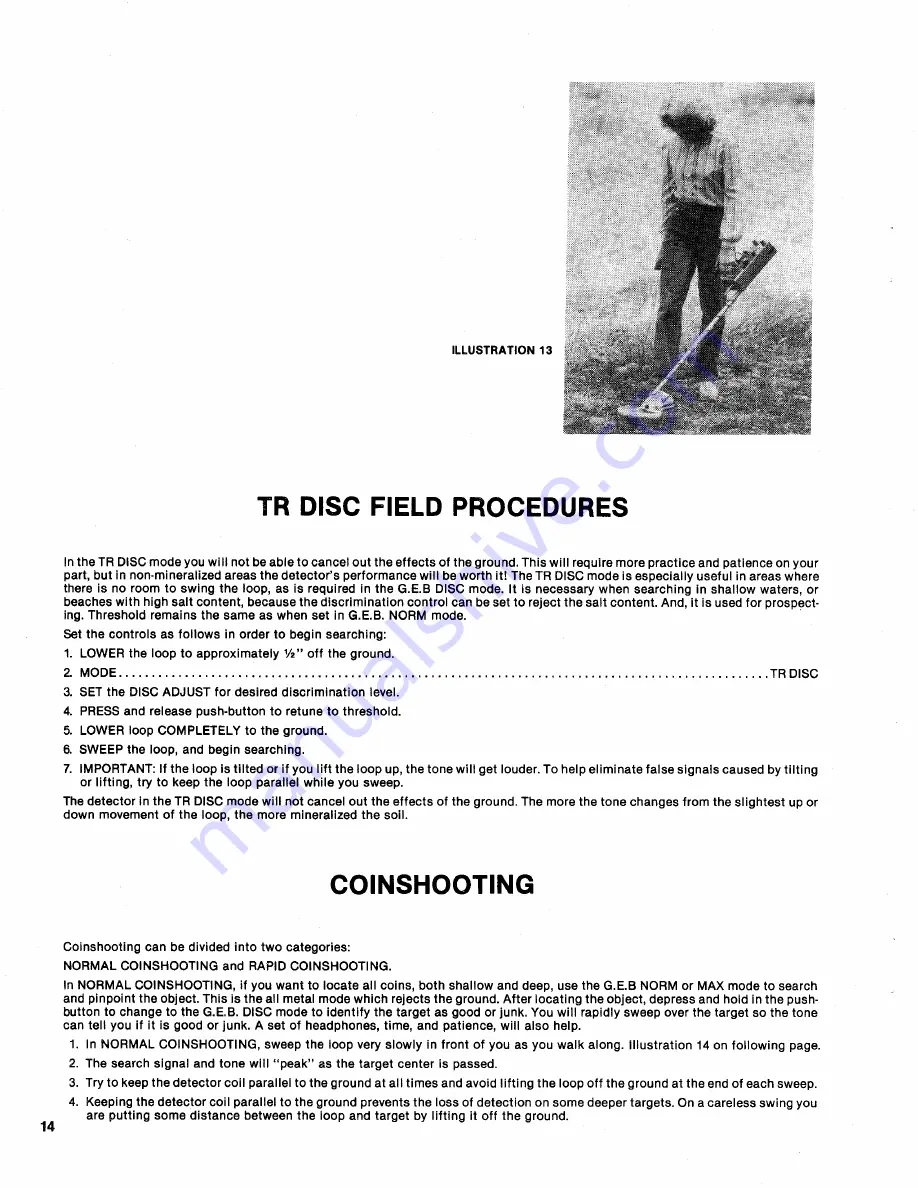 Sears 321.596290 Owner'S Manual Download Page 14