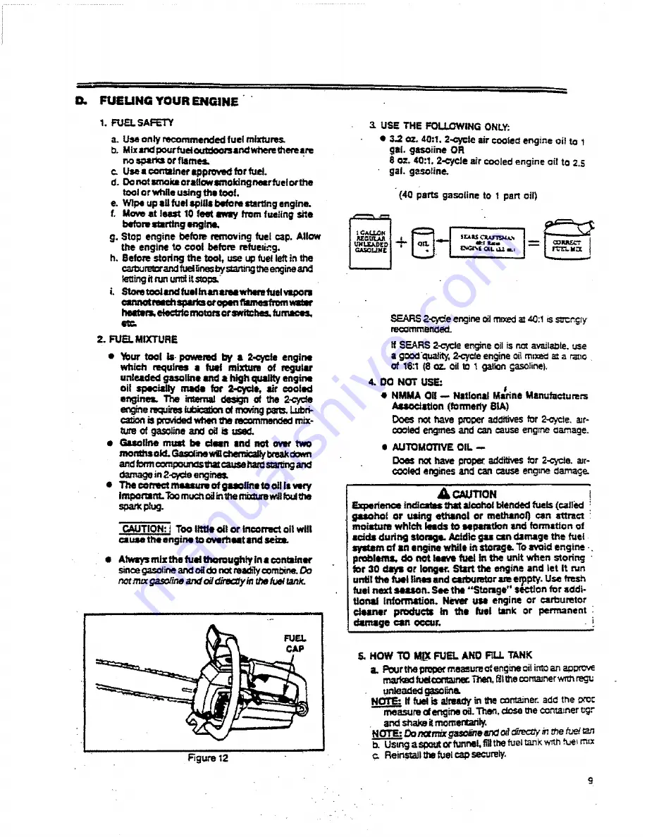 Sears 358.155063 Operator'S Manual Download Page 9