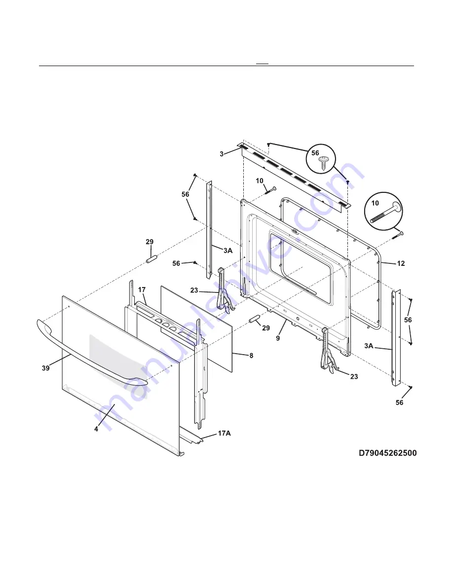 Sears 790.45262503 Repair Parts List Manual Download Page 8