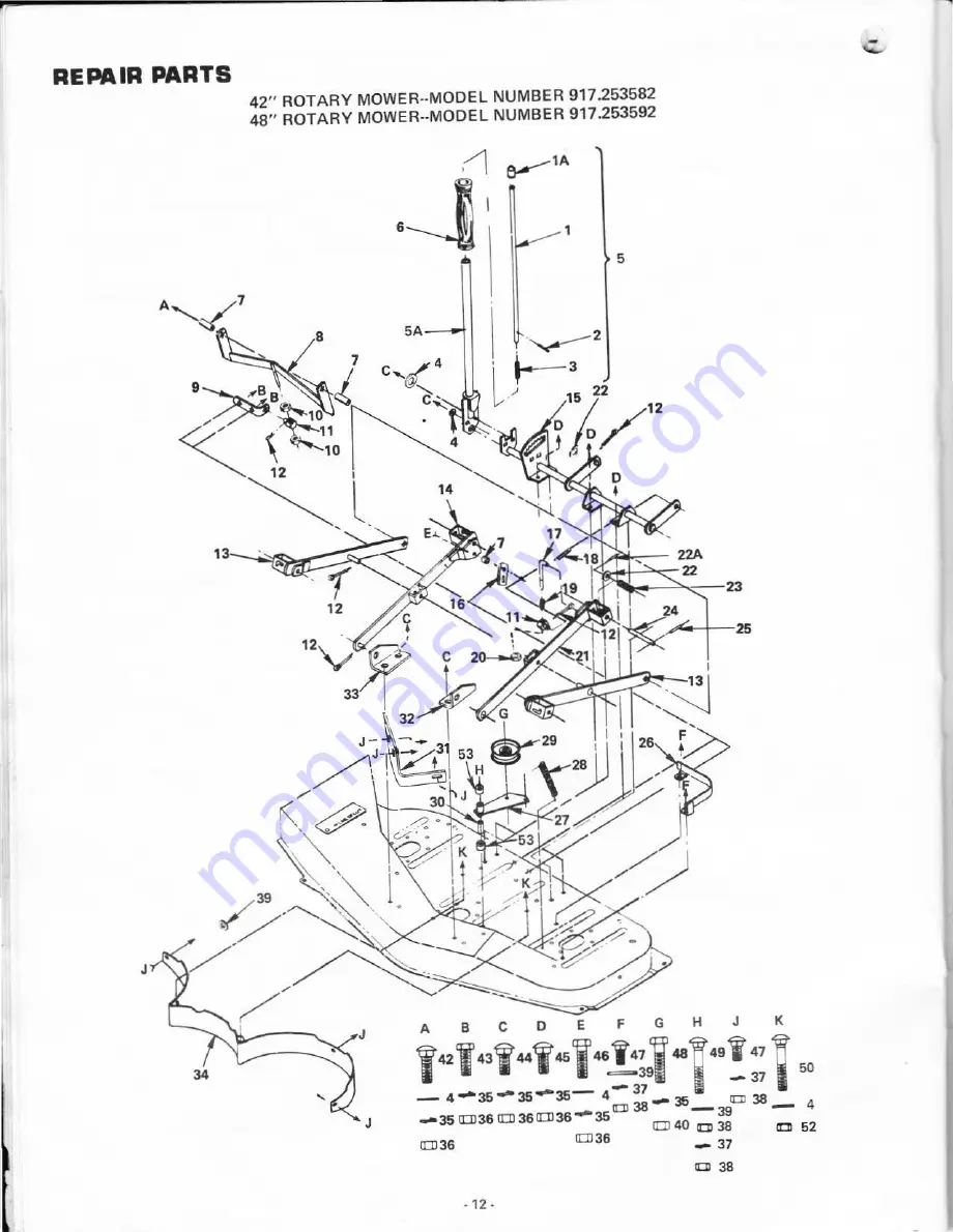 Sears 917.253582 Скачать руководство пользователя страница 14