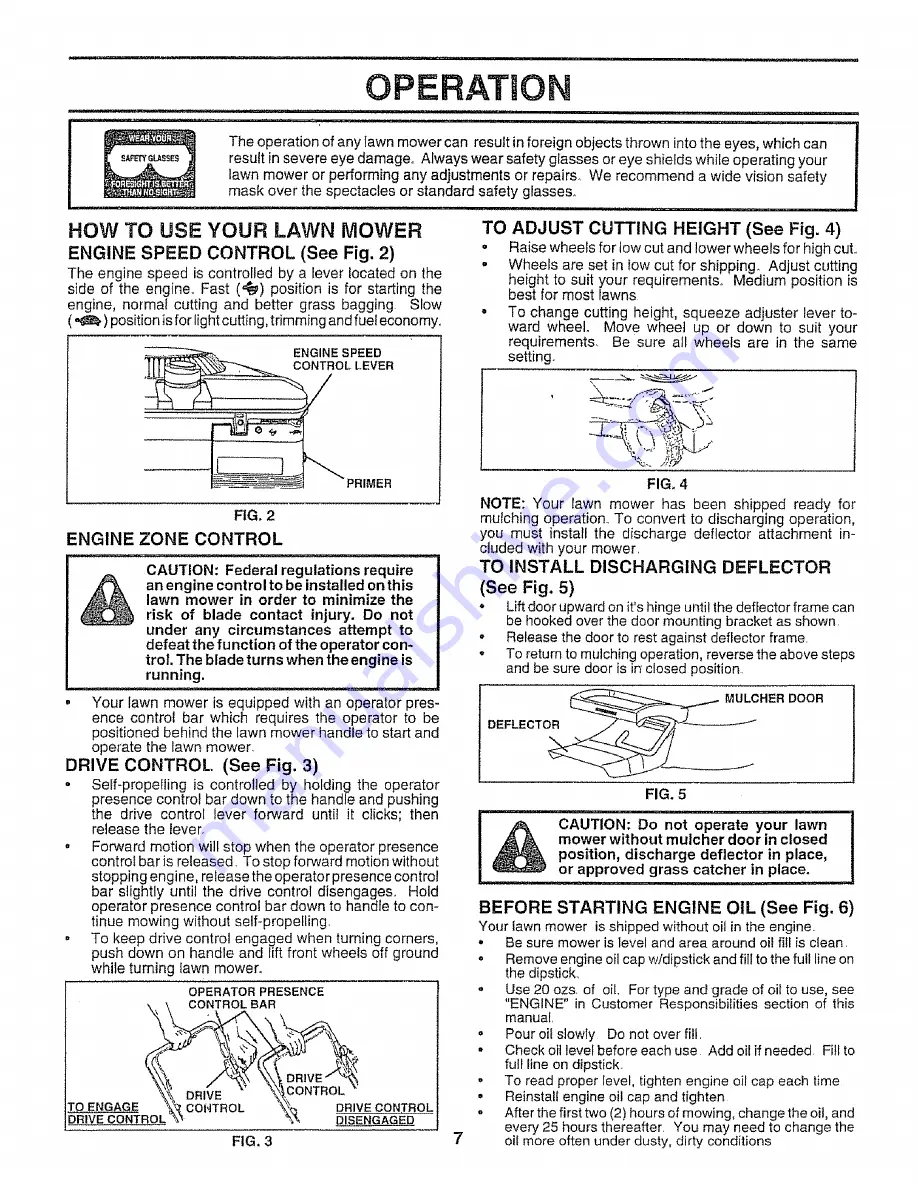 Sears 917.376210 Owner'S Manual Download Page 7