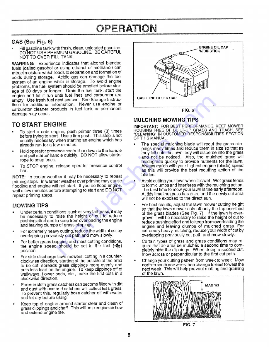 Sears 917.376210 Owner'S Manual Download Page 8