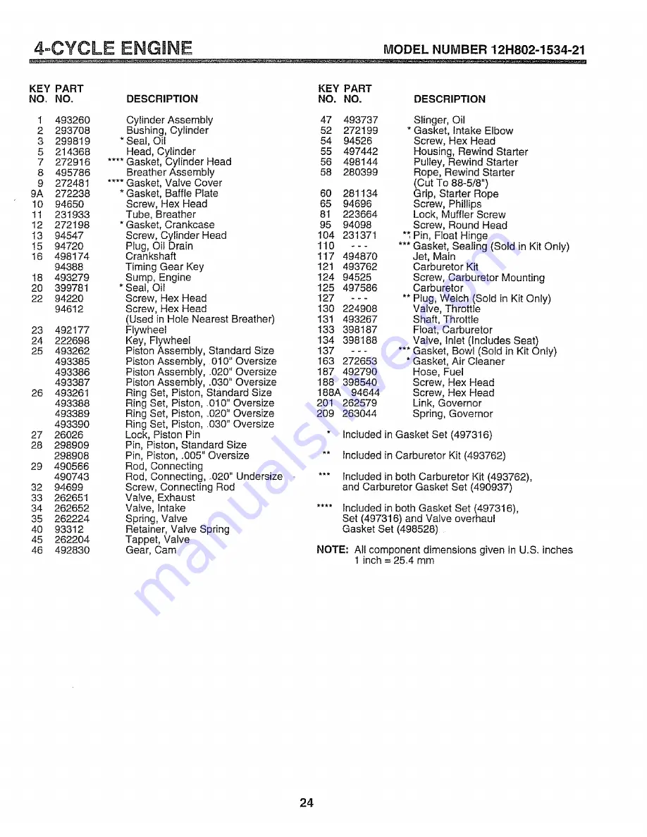 Sears 917.376210 Owner'S Manual Download Page 24