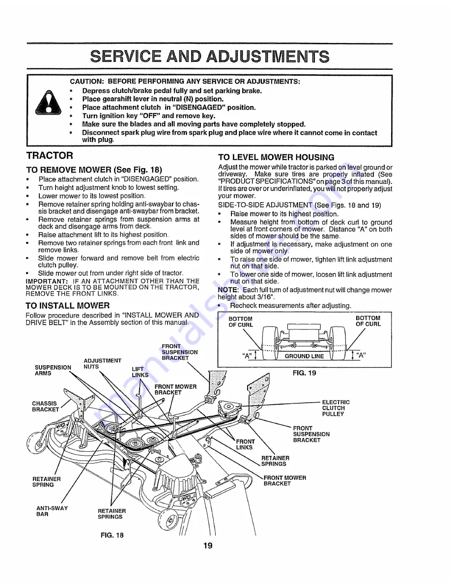 Sears 917O251550 Owner'S Manual Download Page 19