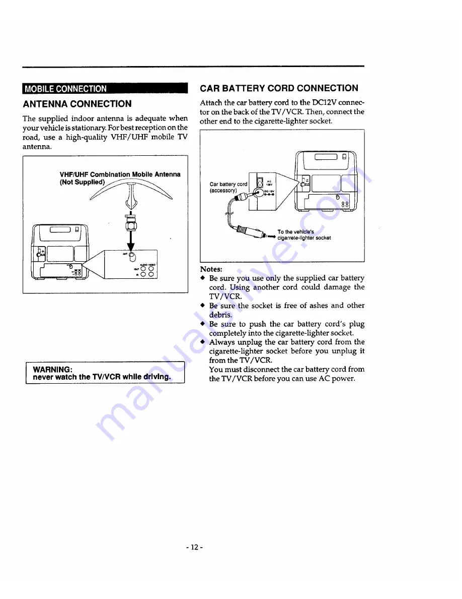 Sears 934.4482639 Owner'S Manual Download Page 12