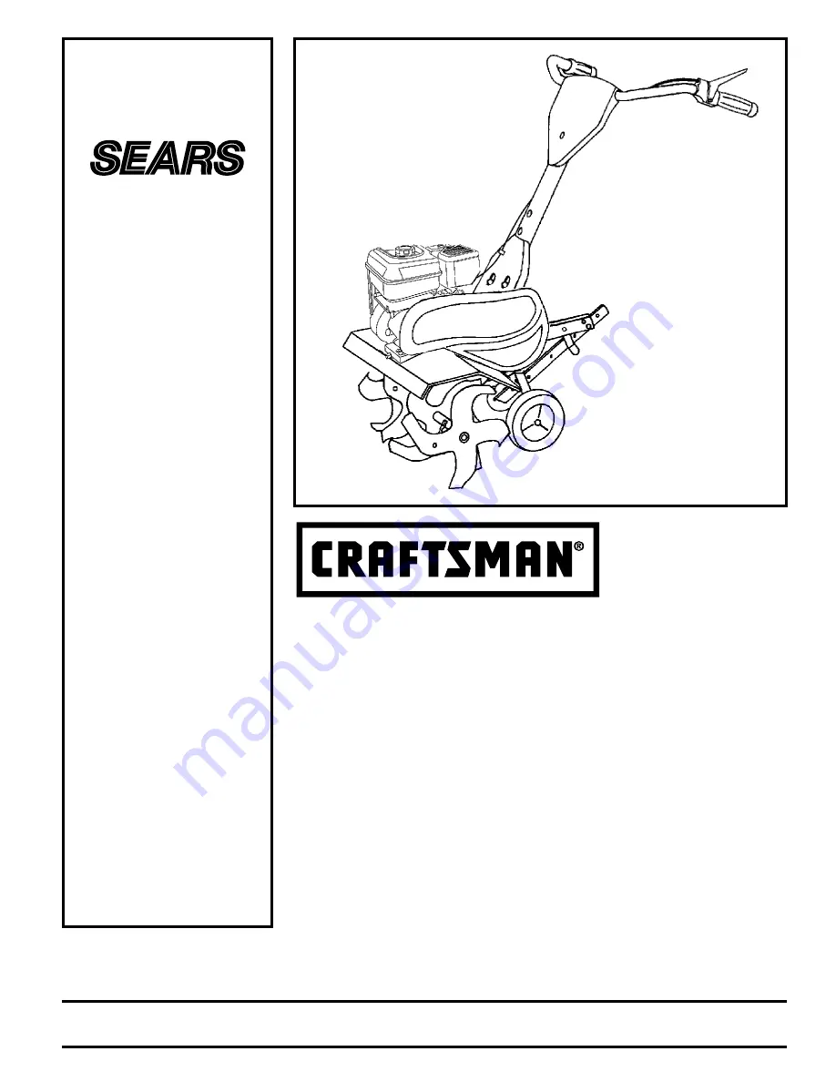 Sears 944.621534 Скачать руководство пользователя страница 1