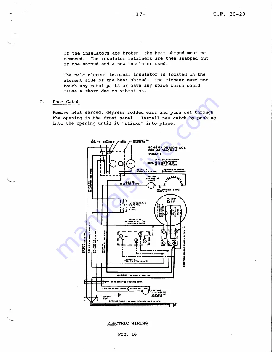 Sears C260-62100 Скачать руководство пользователя страница 19