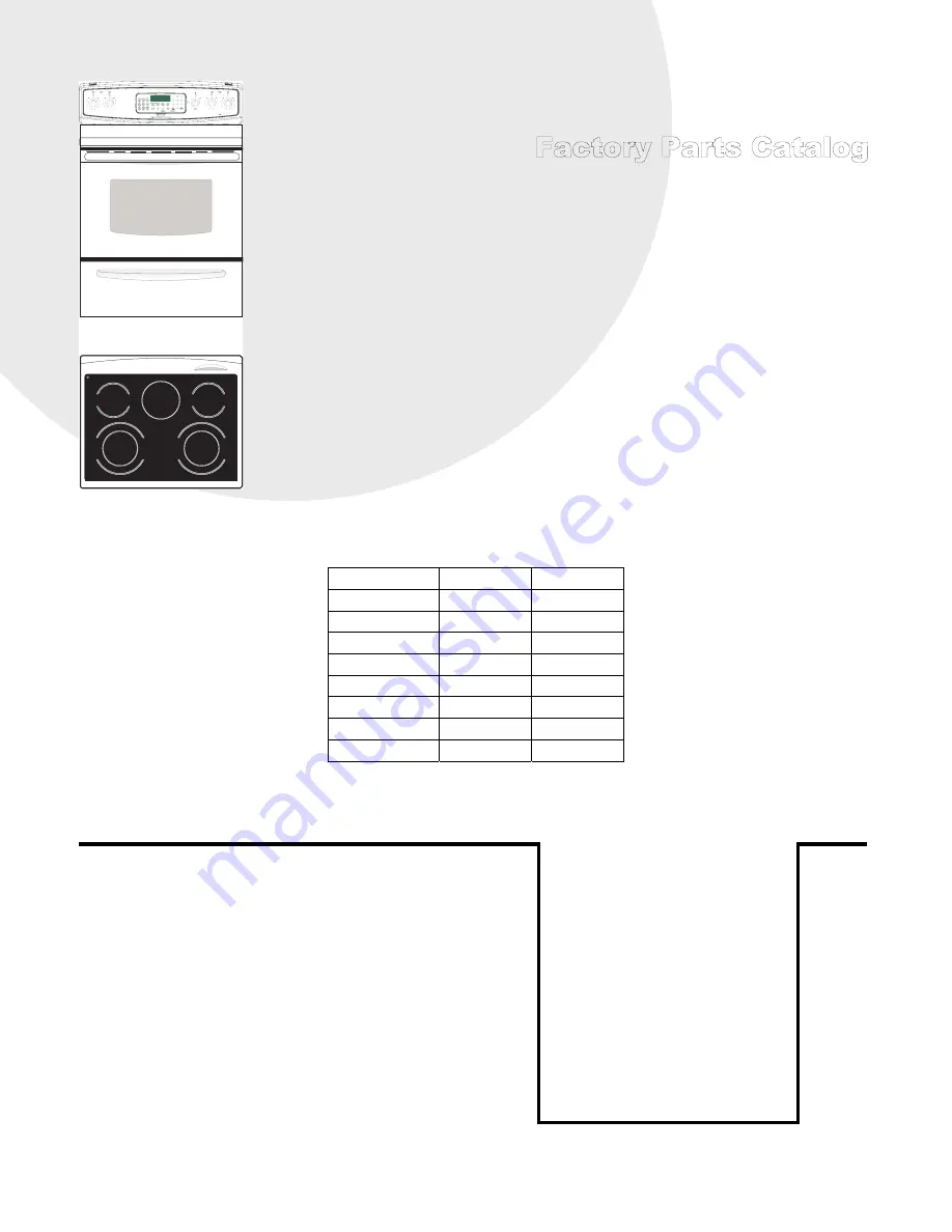 Sears C970-6483 Factory Parts Catalog Download Page 1